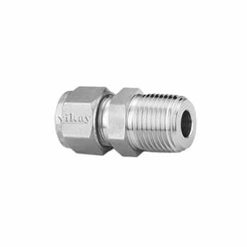 Male Connector 6 mm x 1/4" - 6MMCD4Nx6