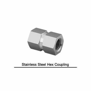 Hex Coupling SS 304 x inch