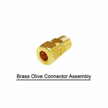 Brass Olive Connector Assembly