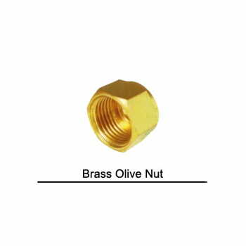 Brass Olive Nut