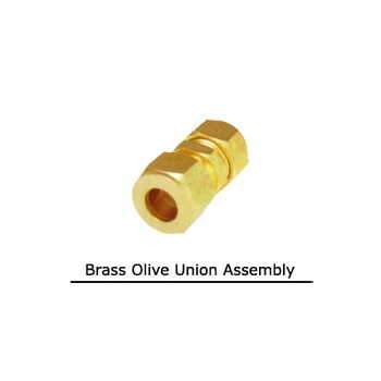 Brass Olive Union Assembly