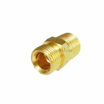 Brass Olive Connector Male Only 1/4" x 1/4" - BSP - OCM1414