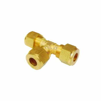 Brass Olive Tee Assembly 15mm  - OTA15m