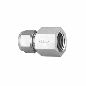 Female Connector 12 mm x 1/4" - 12MFCD4Nx4