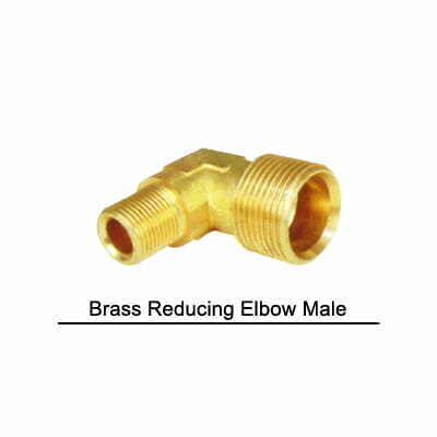 Brass Reducing Elbow Male