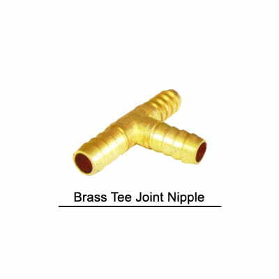 Brass Tee Joint Nipple